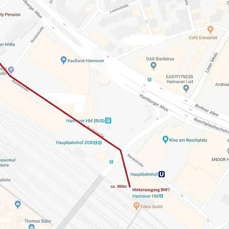 Jj Hannover-city-pension מלון הנובר